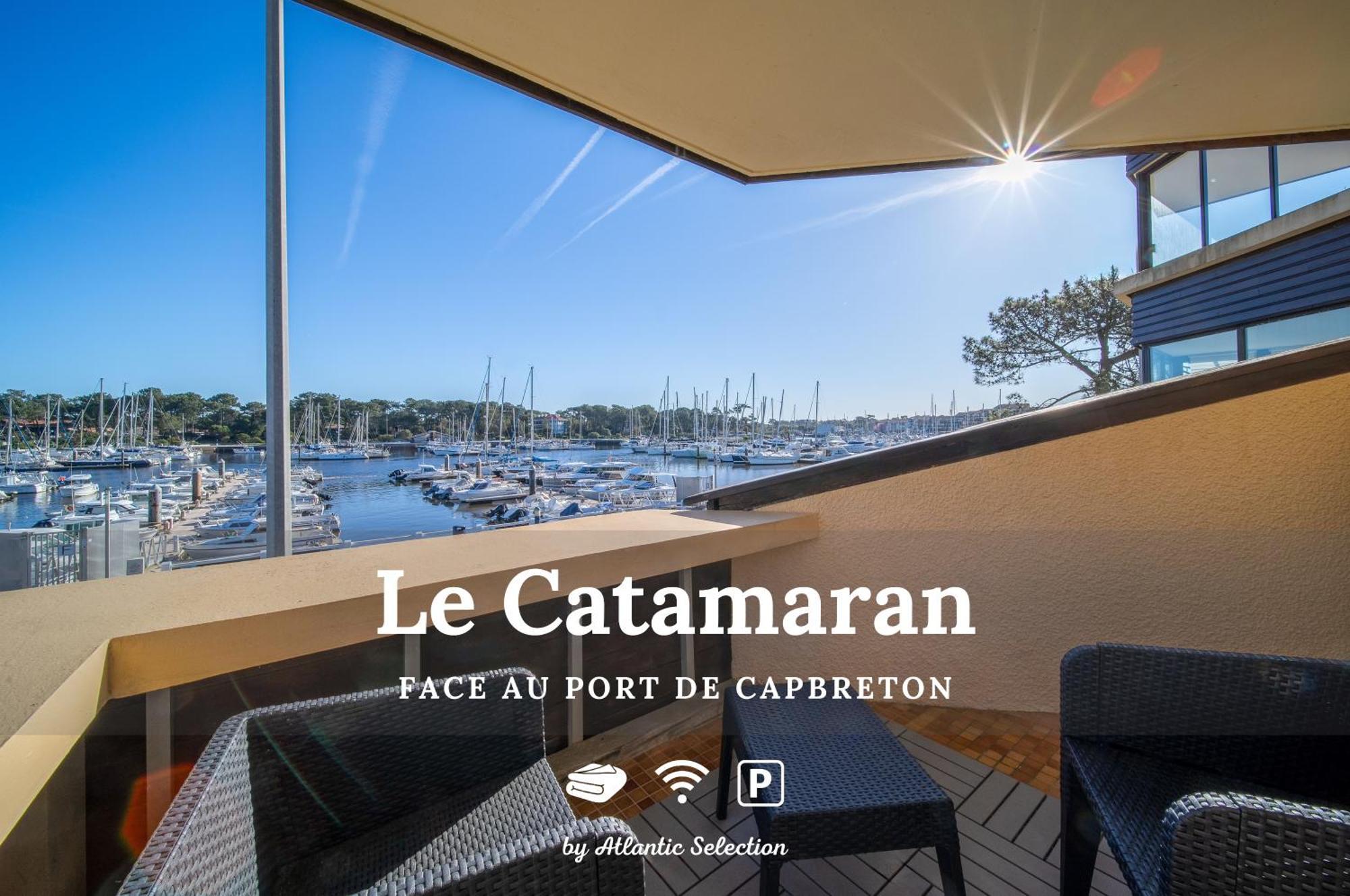 Atlantic Selection - Le Catamaran - Face Au Port Apartment Capbreton Ngoại thất bức ảnh